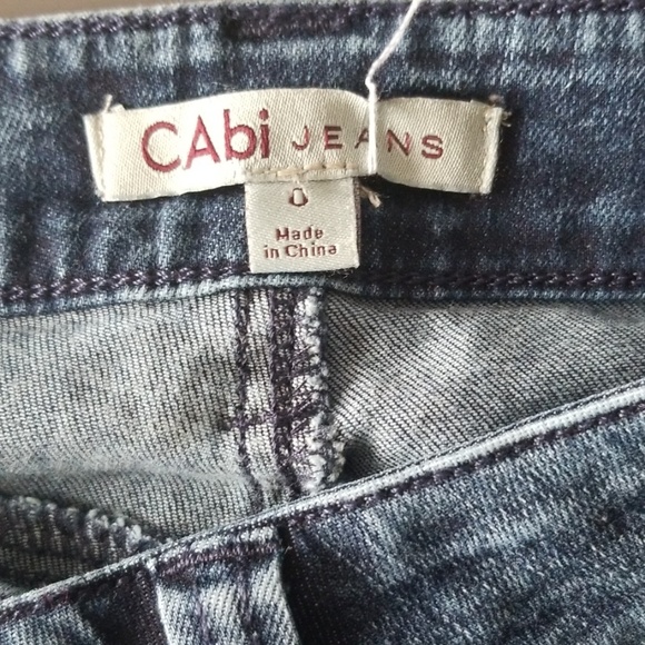 2 for $20 CAbi Constellation Wash Skinny Jean - Picture 5 of 6